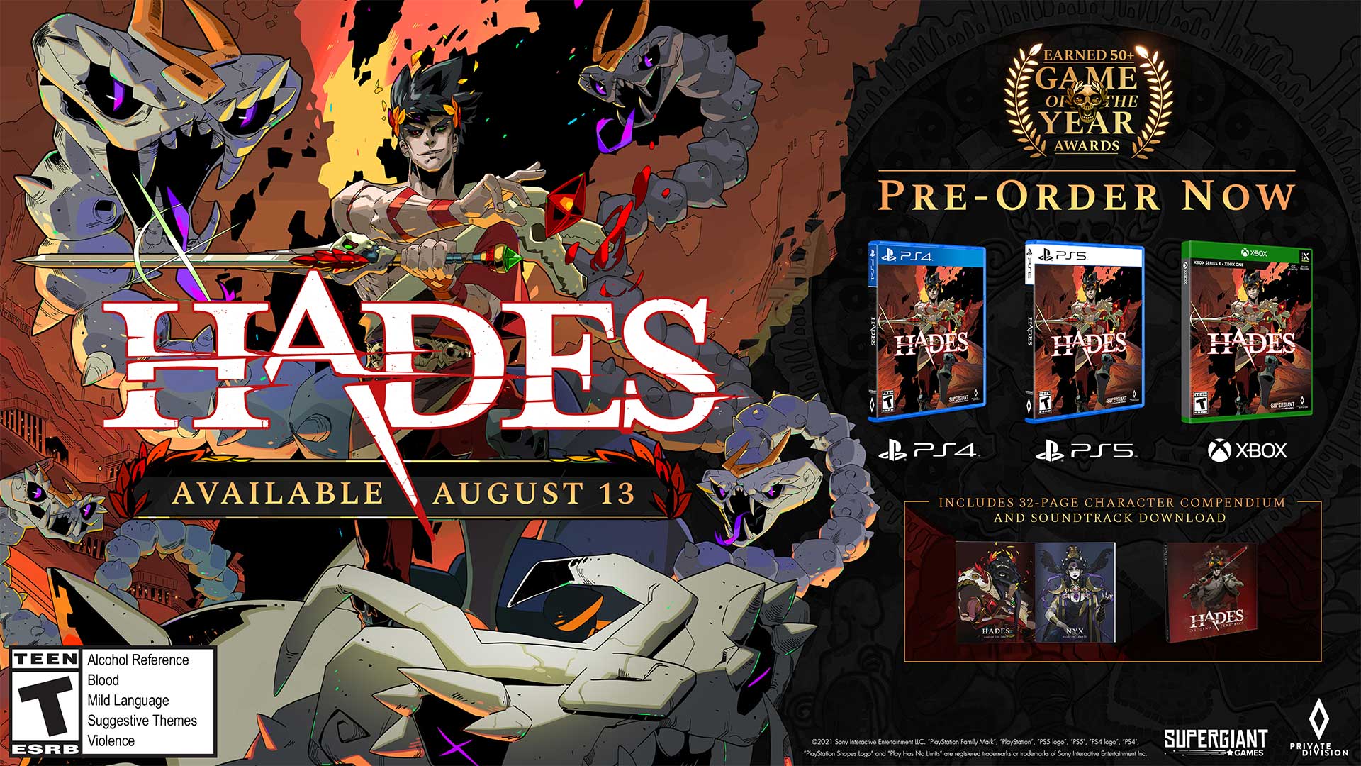 اطلاعات بیشتری از نسخه کنسولی بازی Hades منتشر شد